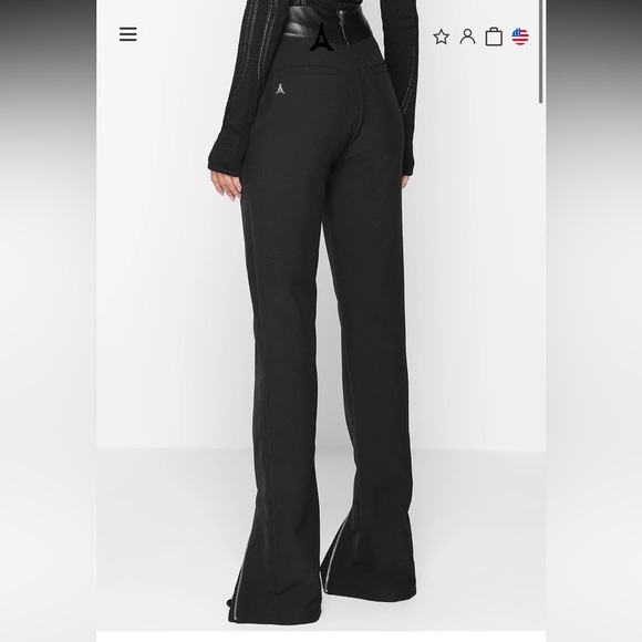 • Maniere De Voir • Women’s CORSET ZIP TROUSERS
Black 14 - Picture 2 of 6